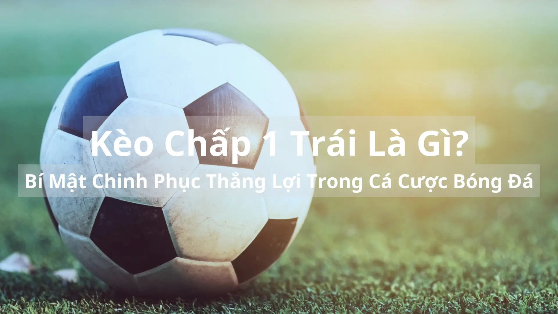 Kèo Chấp 1 Trái Là Gì? Bí Mật Chinh Phục Thắng Lợi Trong Cá Cược Bóng Đá