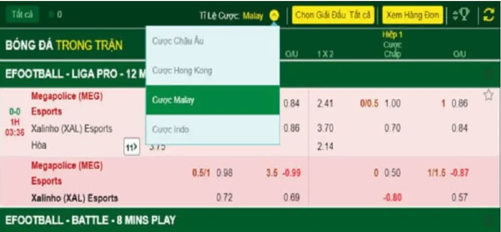 Odds là gì? Những loại odds phổ biến trong cá cược bóng đá