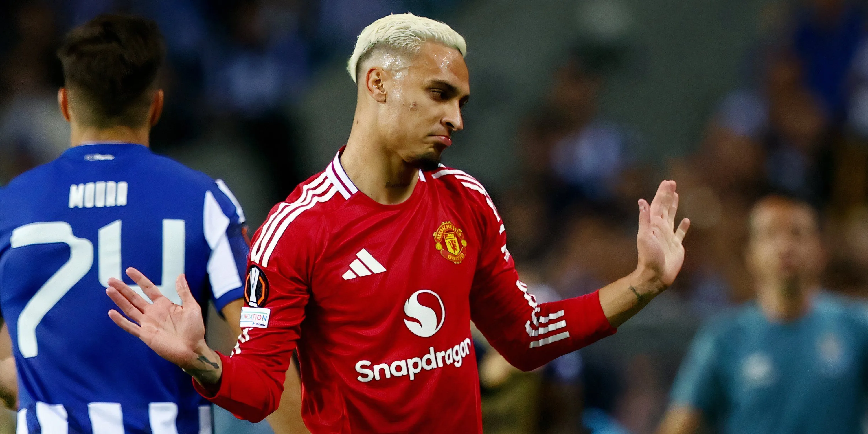Antony trong màu áo Manchester United trước khi đến Real Betis