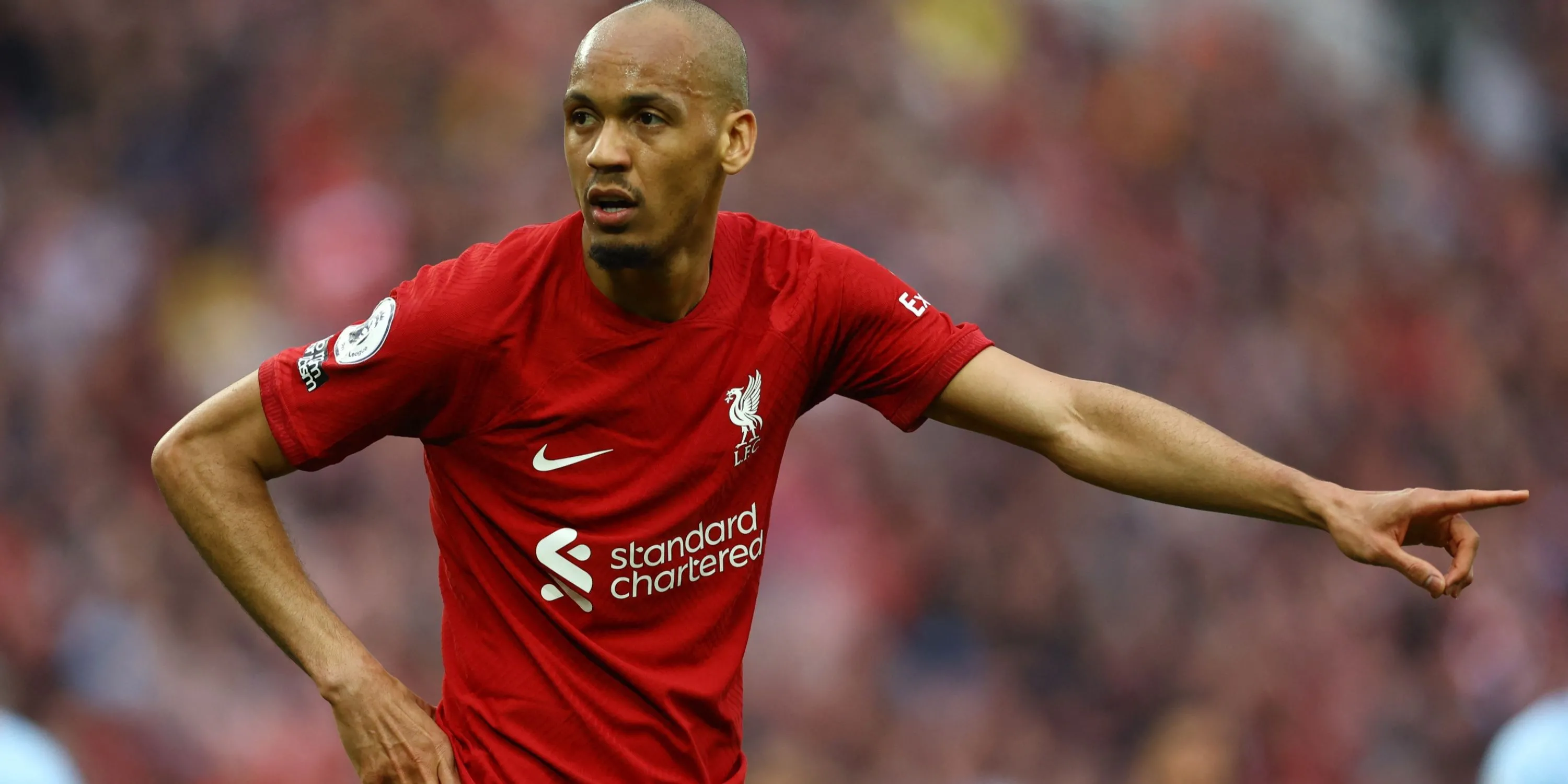 Cựu tiền vệ Liverpool Fabinho trong màu áo đội bóng mới