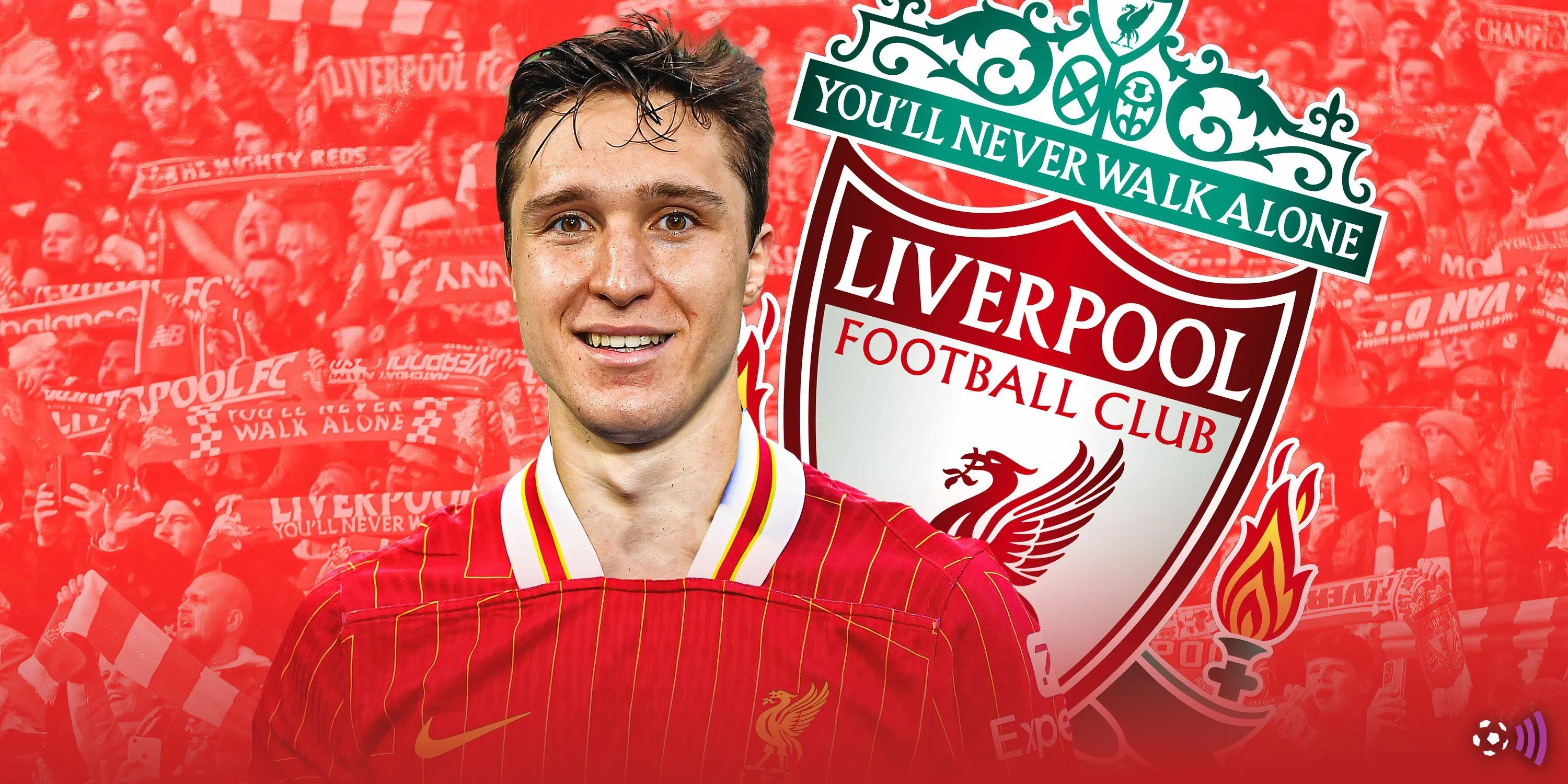 Federico Chiesa thi đấu cho Liverpool, có thể sớm chuyển đến một bến đỗ mới