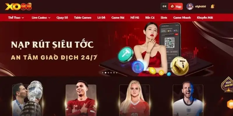 Hướng dẫn cách nạp tiền XO88 nhanh chóng, tiện lợi 13 Hướng dẫn cách nạp tiền XO88 nhanh chóng, tiện lợi