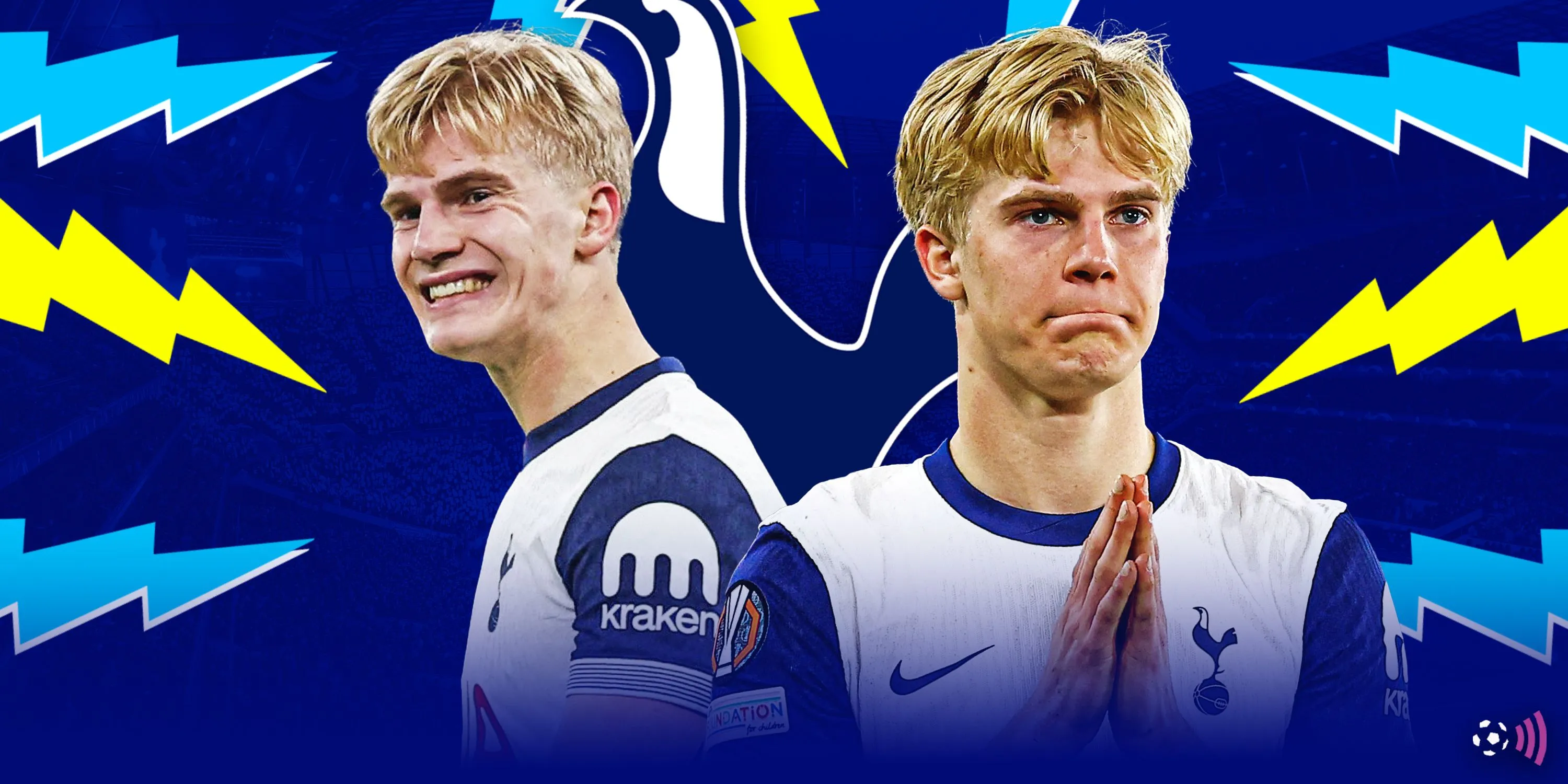 Lucas Bergvall trong màu áo Tottenham - tài năng trẻ của Spurs