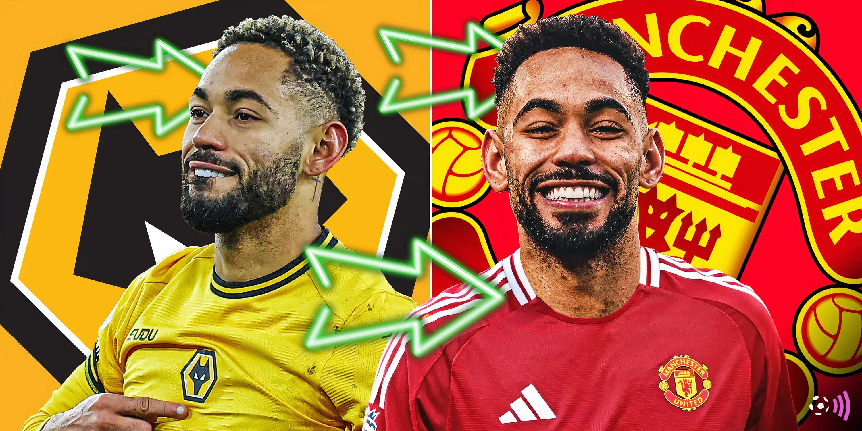 Matheus Cunha ăn mừng bàn thắng cho Wolves tại Premier League