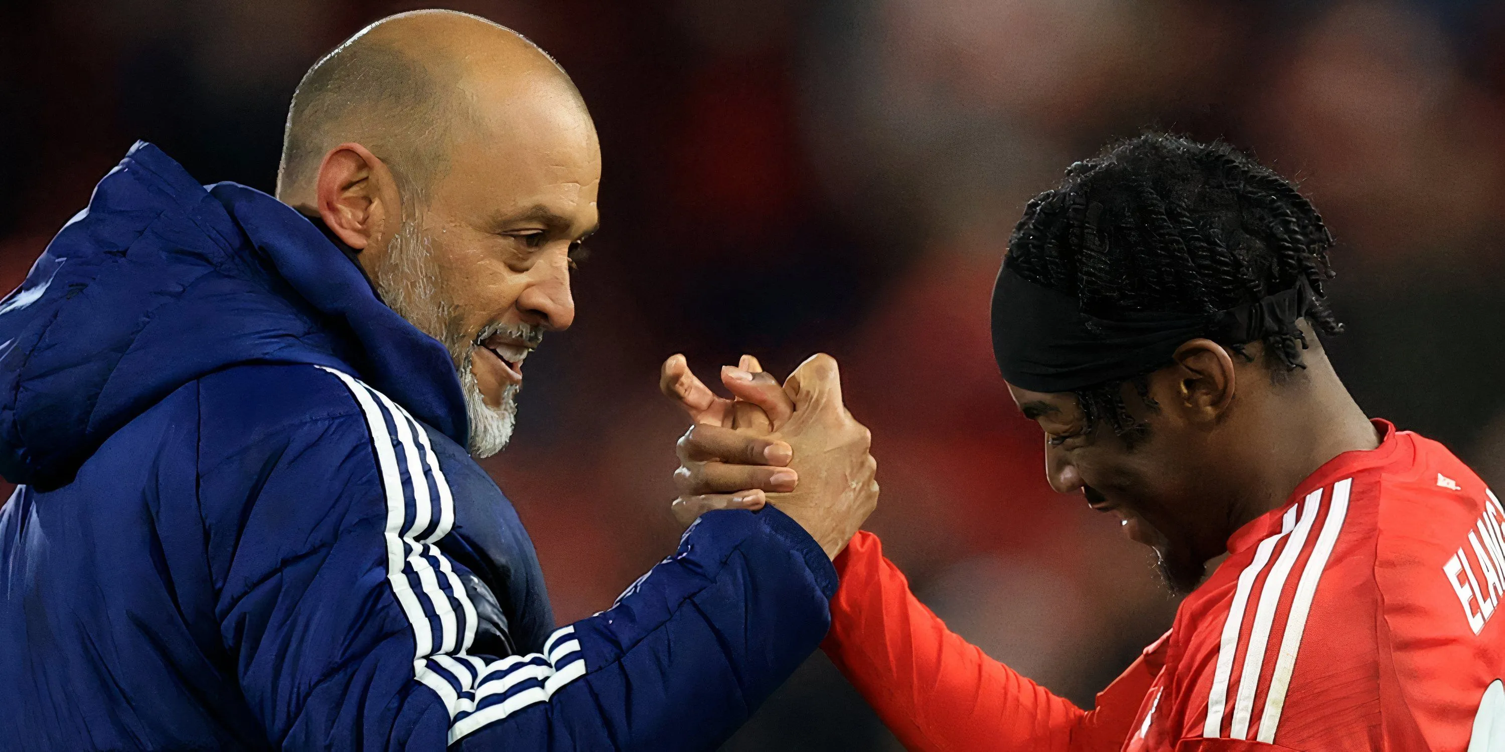 Tiền đạo cánh Anthony Elanga của Nottingham Forest dưới sự chỉ đạo của Nuno Espirito Santo