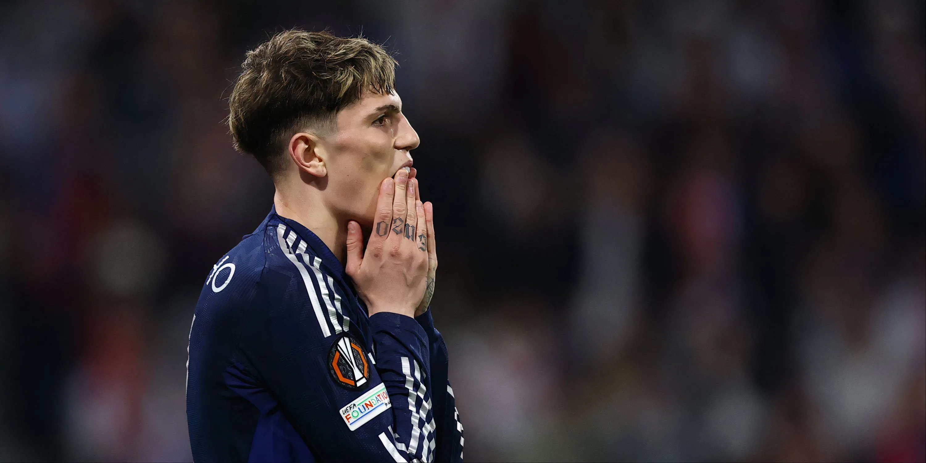 Tiền đạo trẻ Alejandro Garnacho của Man Utd trong trận đấu