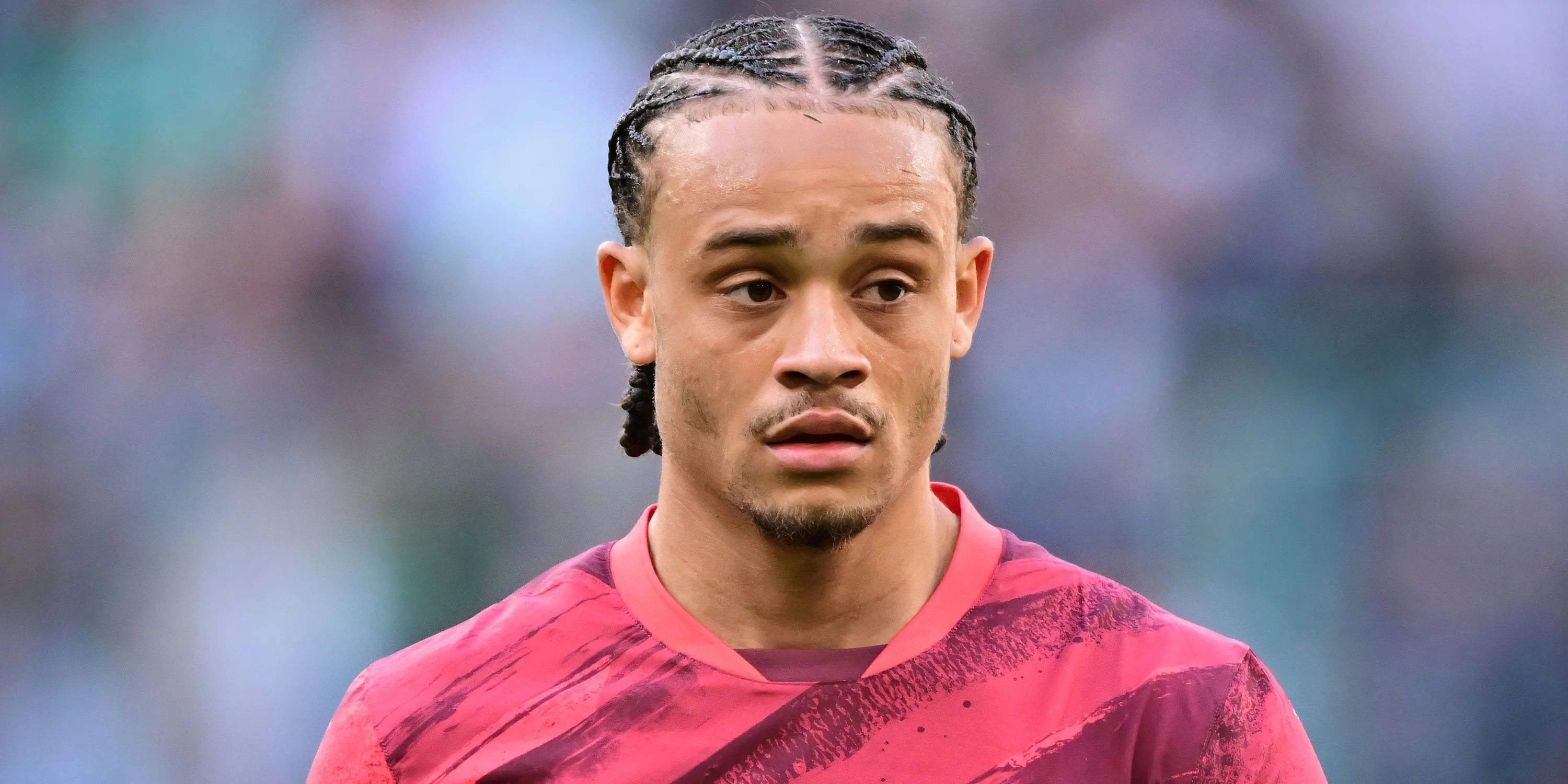 Tiền vệ tấn công Xavi Simons thi đấu cho RB Leipzig.