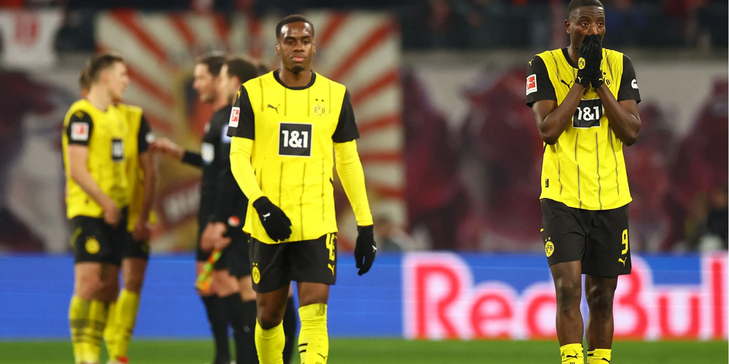 Cầu thủ tấn công Jamie Gittens của Borussia Dortmund