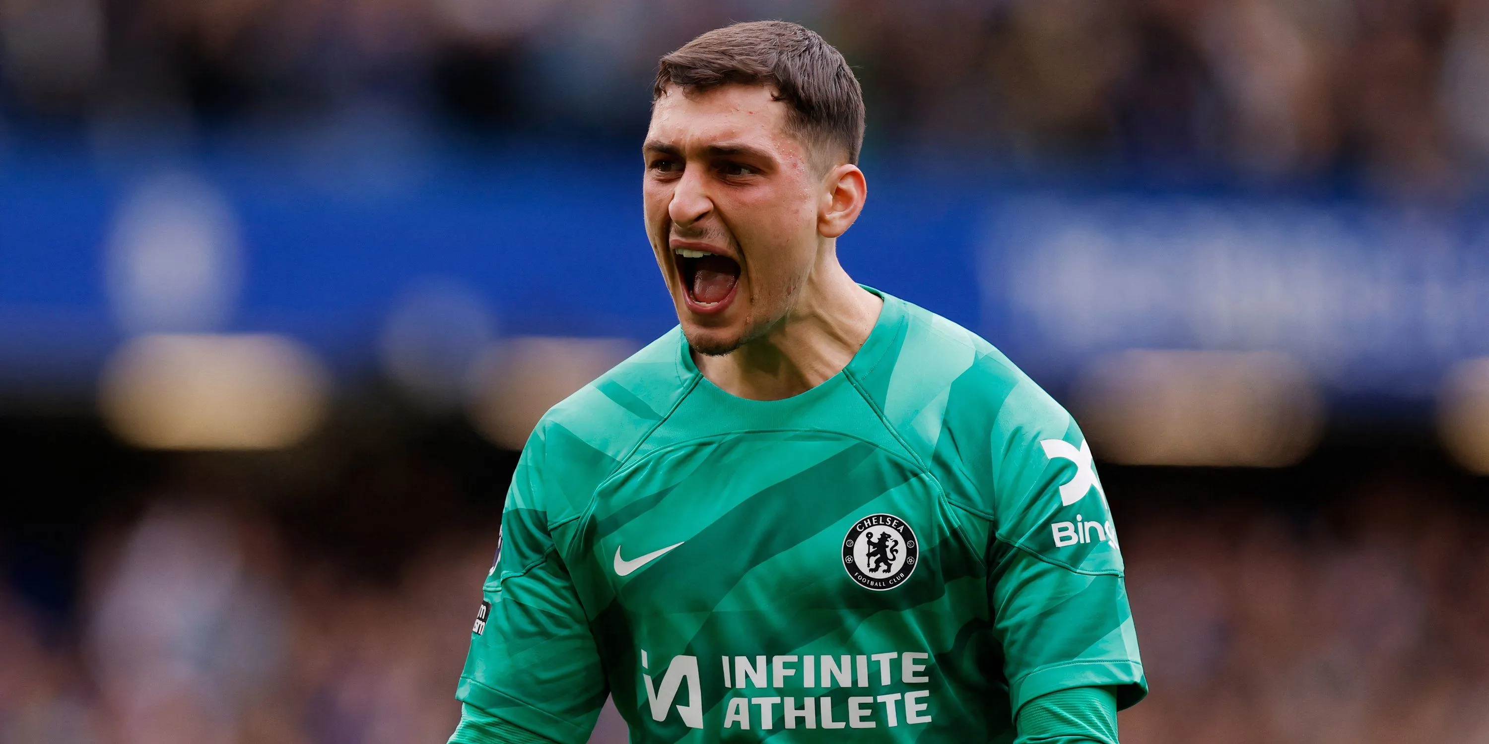 Djordje Petrovic thi đấu cho Chelsea tại Premier League