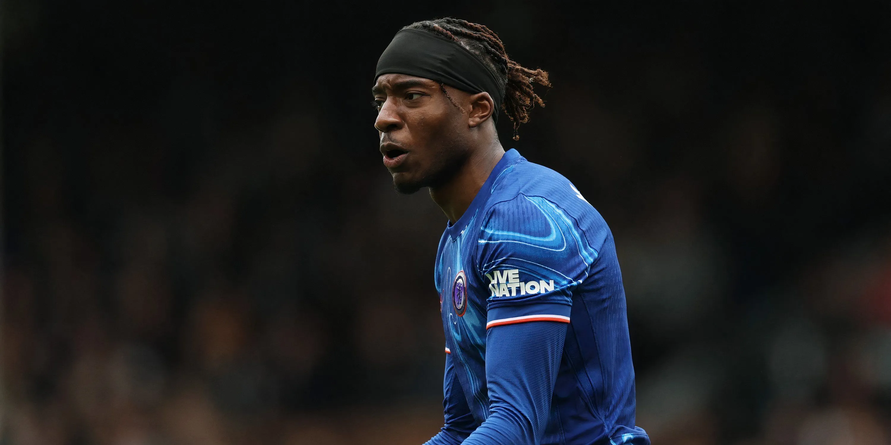Noni Madueke trong màu áo Chelsea, cầu thủ được Newcastle quan tâm trên thị trường chuyển nhượng