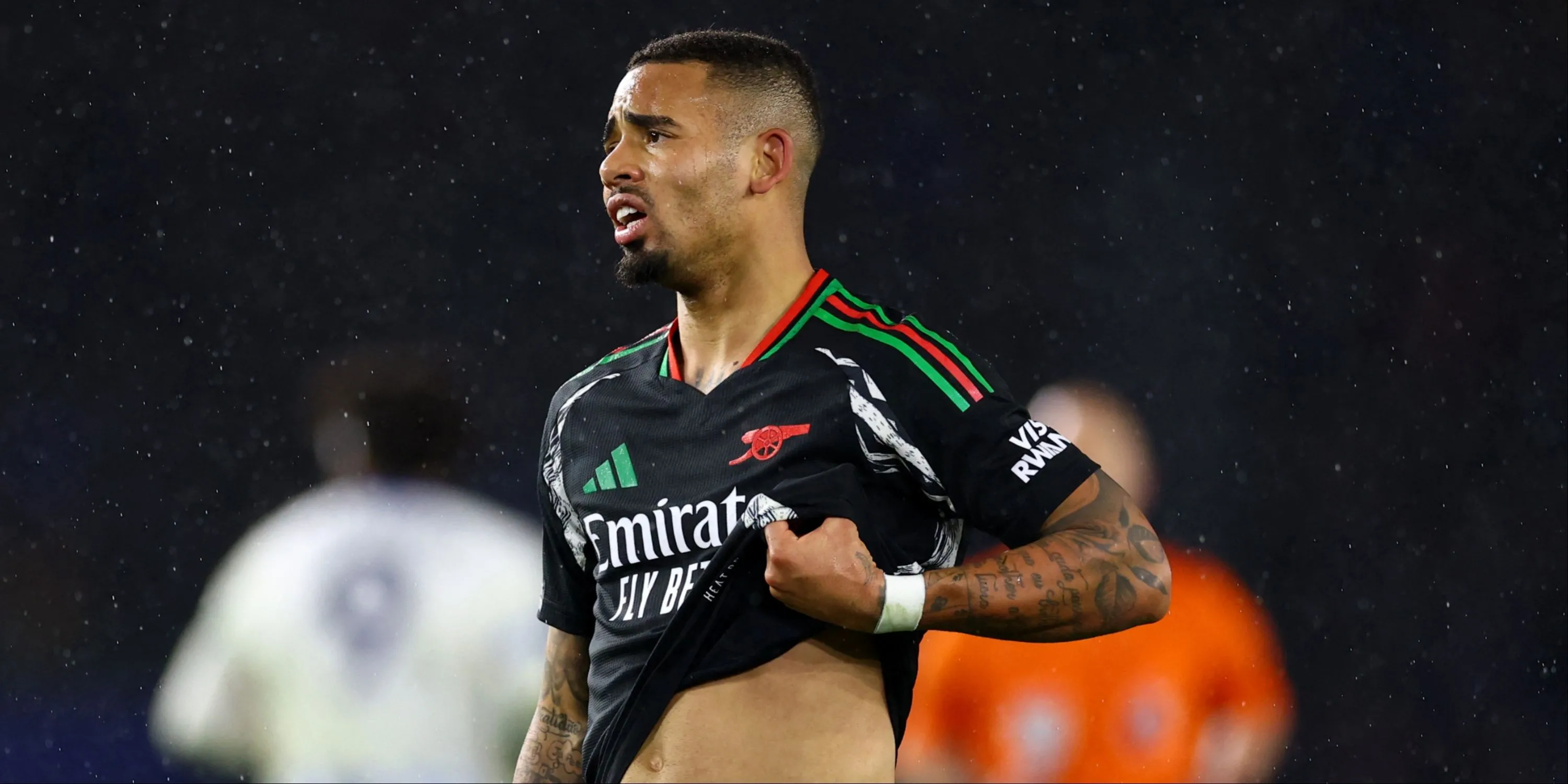 Tiền đạo Gabriel Jesus trong một trận đấu cho Arsenal tại Premier League.