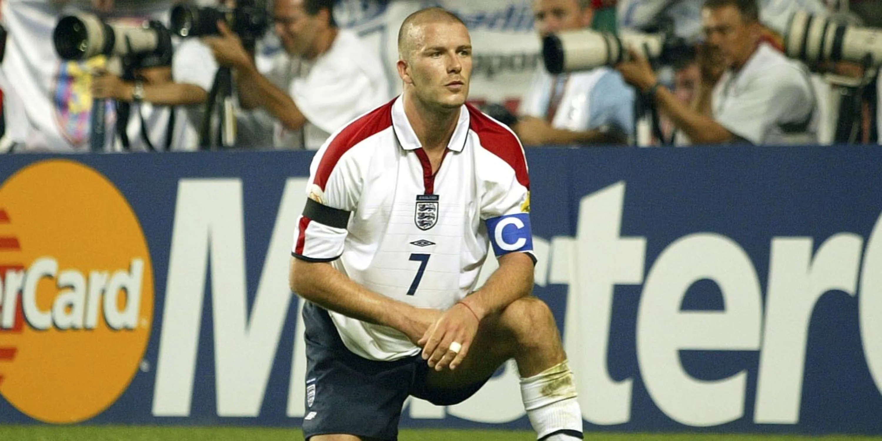 David Beckham trong màu áo Manchester United