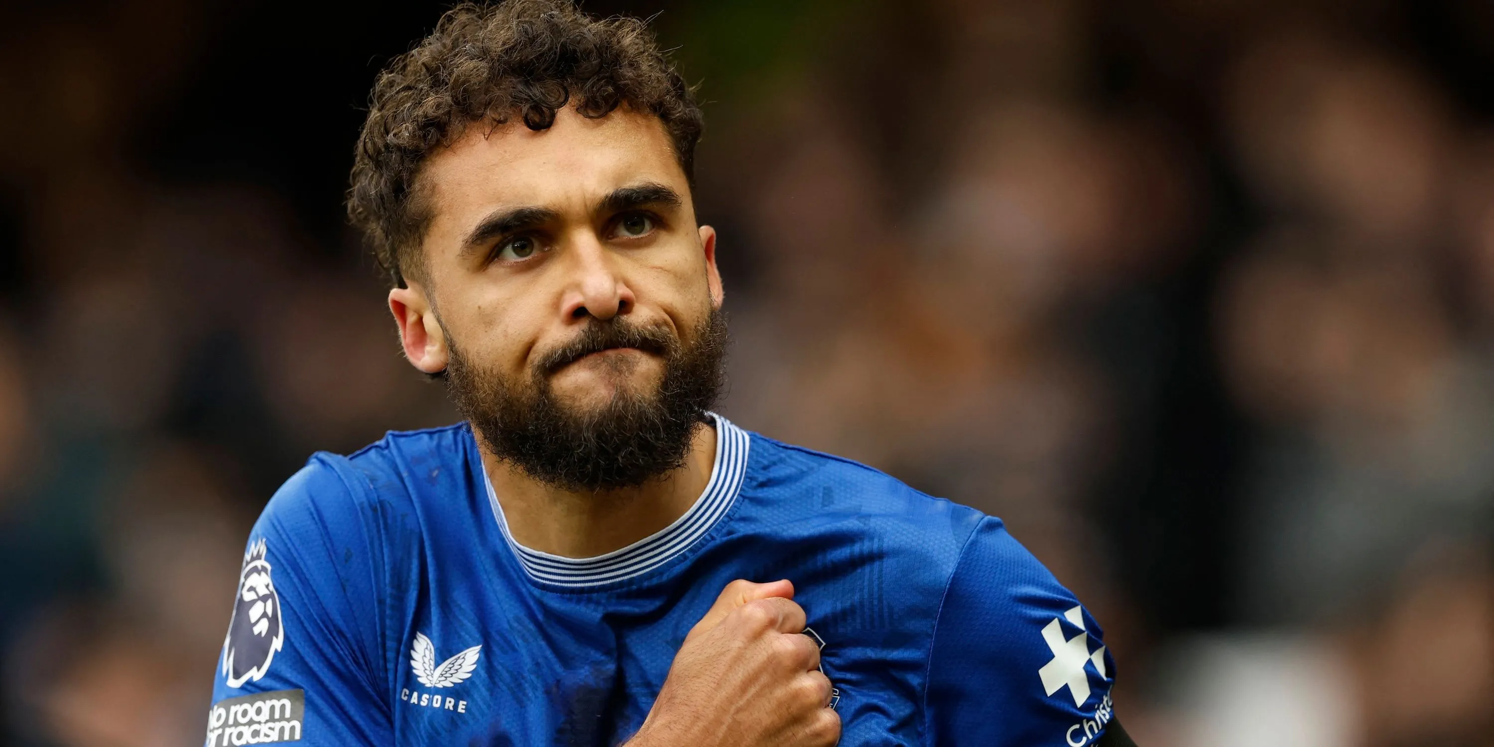 Dominic Calvert-Lewin ăn mừng bàn thắng cho Everton
