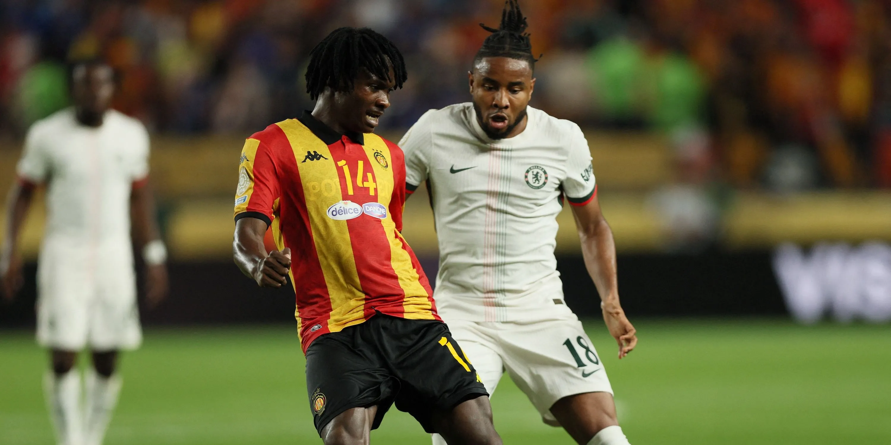 Esperance Sportive de Tunis Onuche Ogbelu and Christopher Nkunku