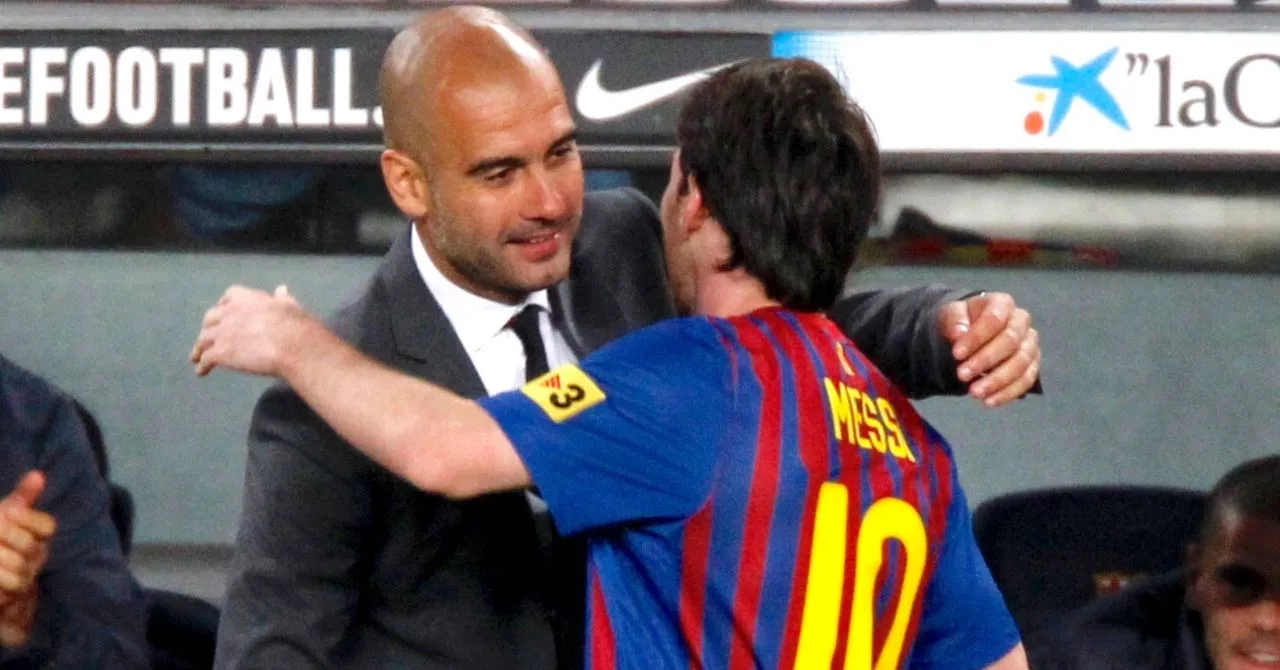 HLV Pep Guardiola và siêu sao Lionel Messi trong kỷ nguyên vàng son của Barcelona