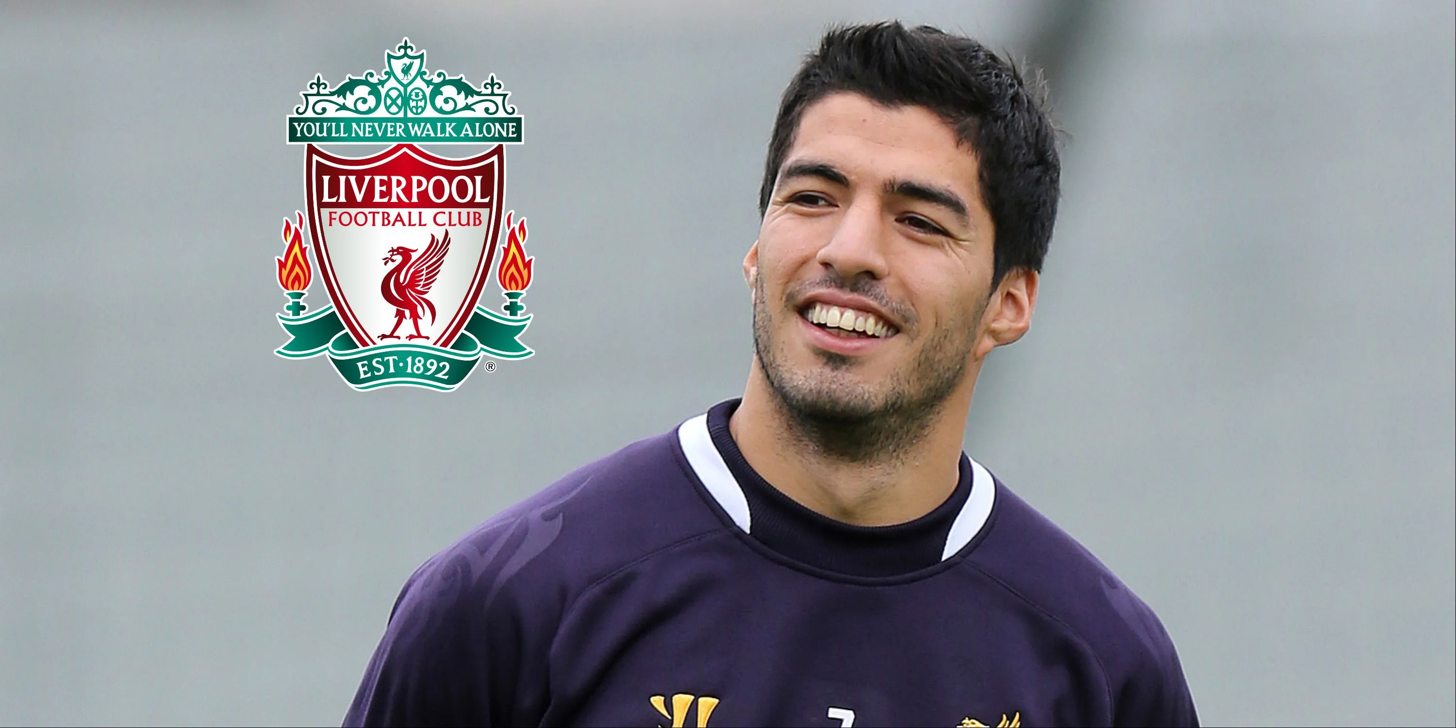 Luis Suarez trong màu áo Liverpool, trước khi tỏa sáng rực rỡ tại Barcelona