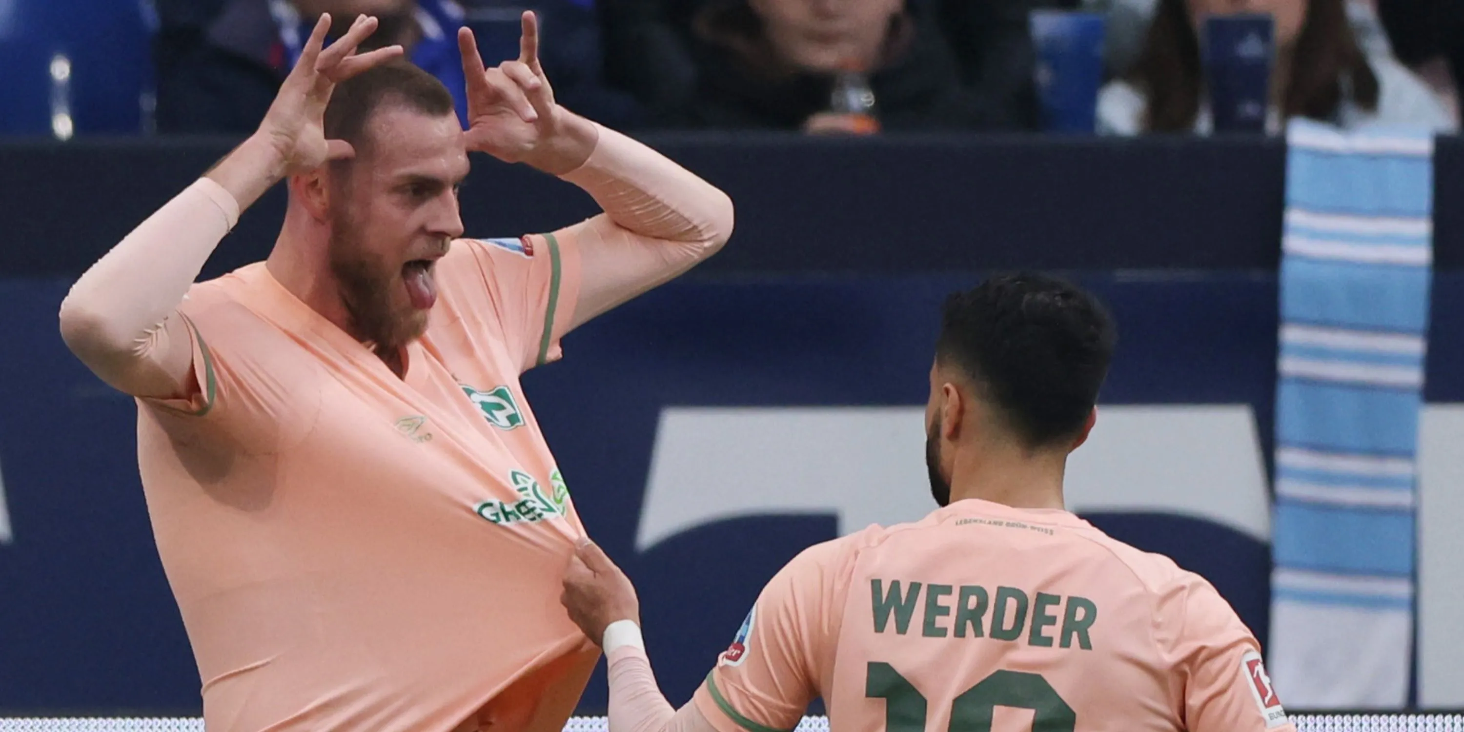 Marvin Ducksch trong màu áo Werder Bremen tại Bundesliga, một mục tiêu chuyển nhượng tiềm năng cho Birmingham City với khả năng kiến tạo và ghi bàn ấn tượng.