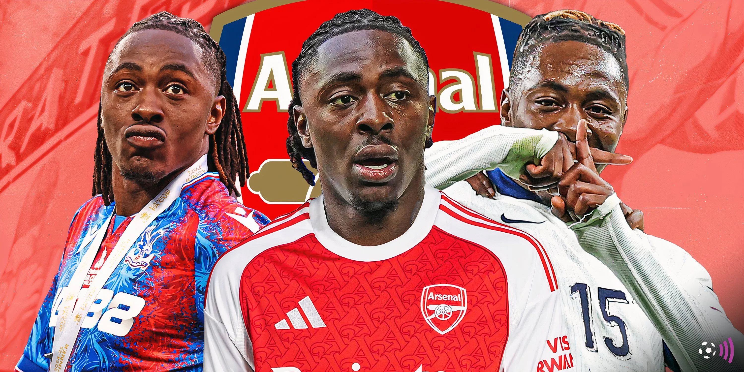 Tiền đạo Eberechi Eze của Crystal Palace, mục tiêu của Arsenal trên thị trường chuyển nhượng