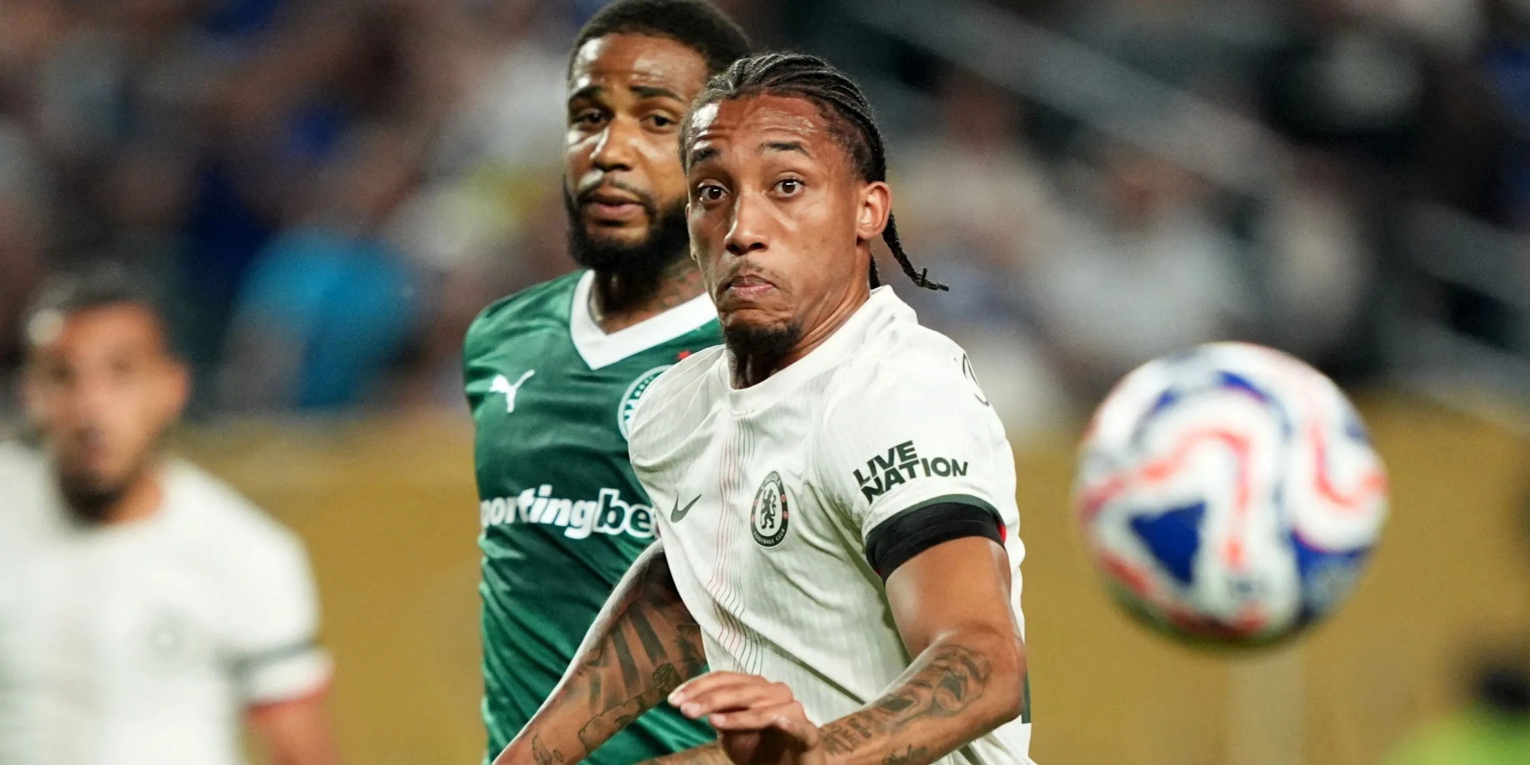 Tiền đạo Joao Pedro trong màu áo Chelsea tại giải Club World Cup