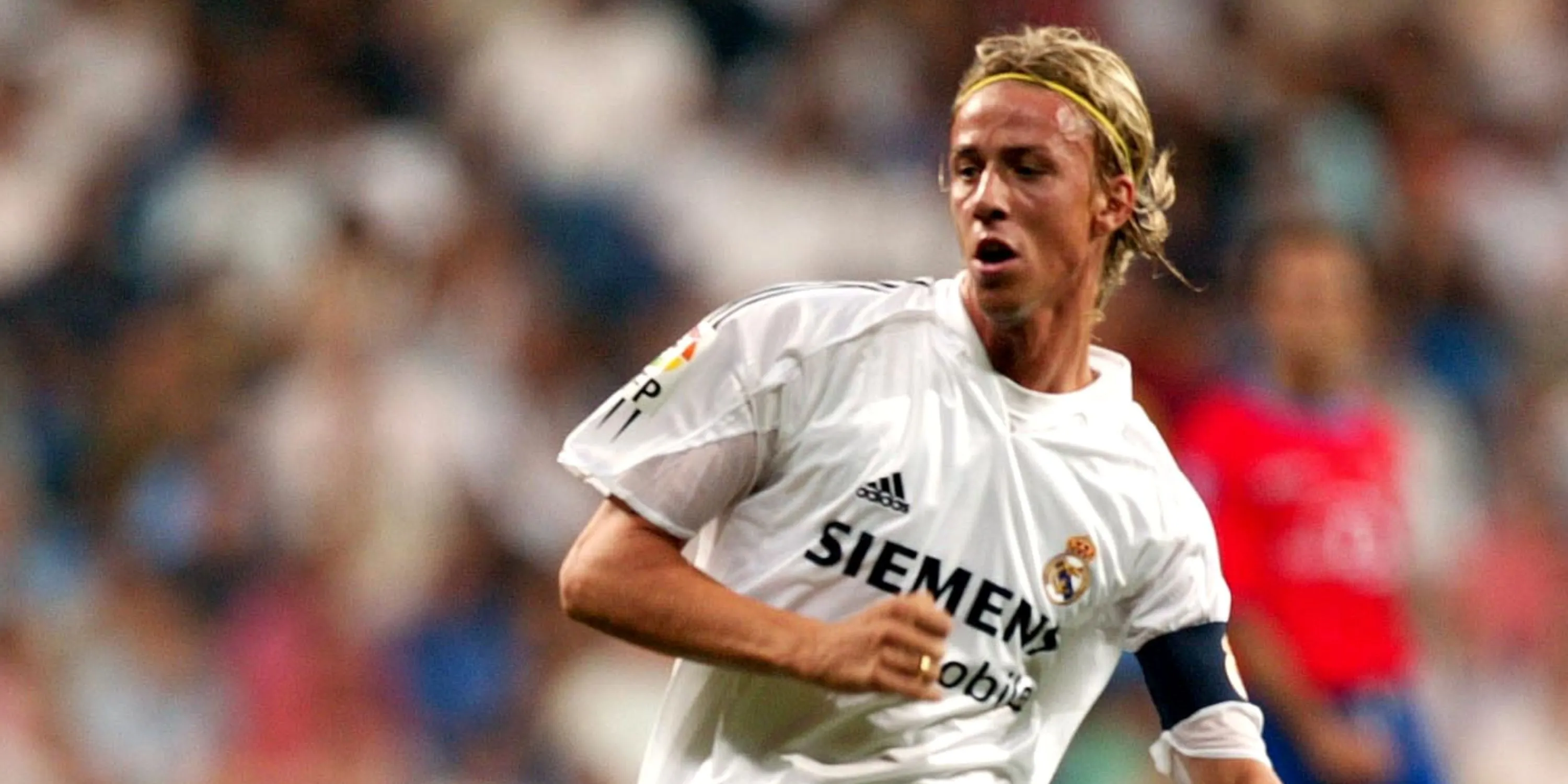 Tiền vệ Guti trong màu áo Real Madrid