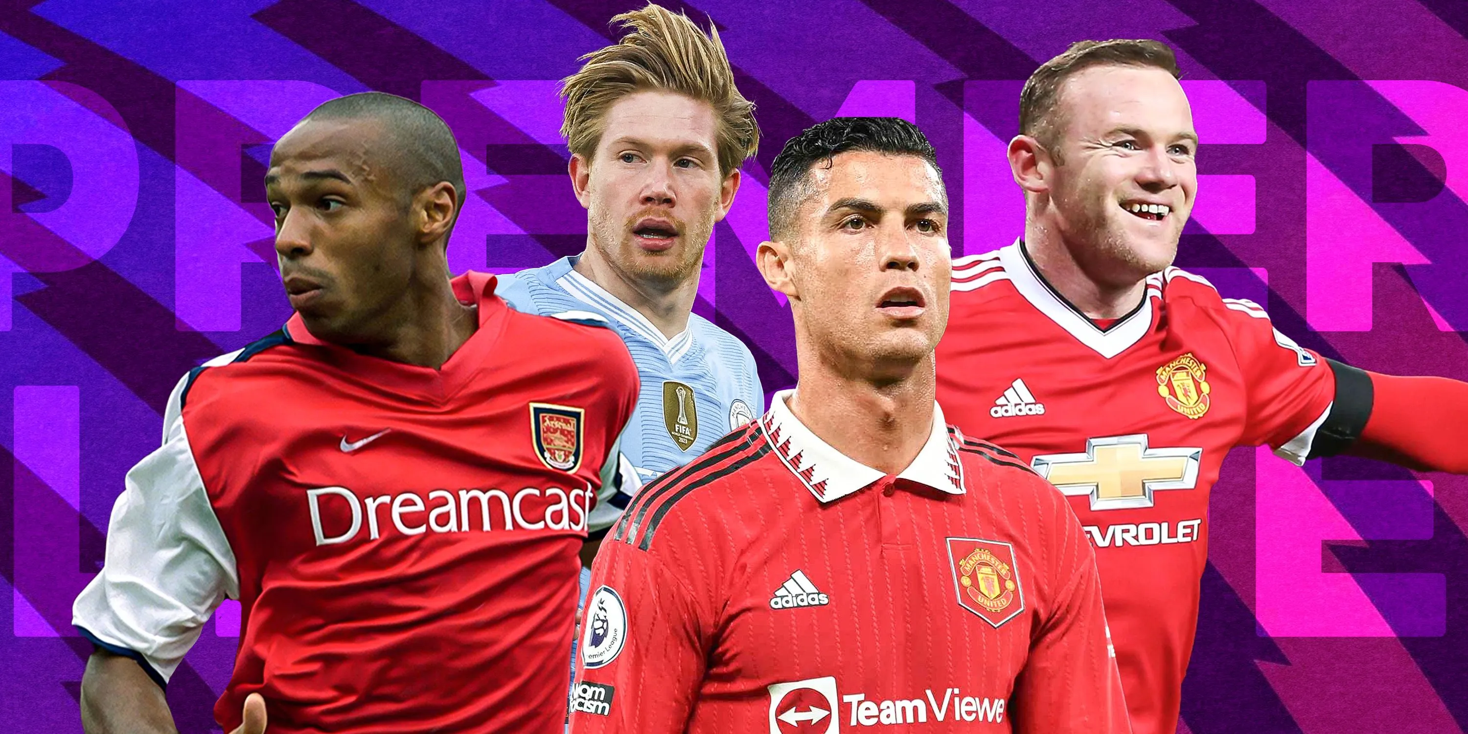 Tổng hợp các cầu thủ vĩ đại nhất Premier League