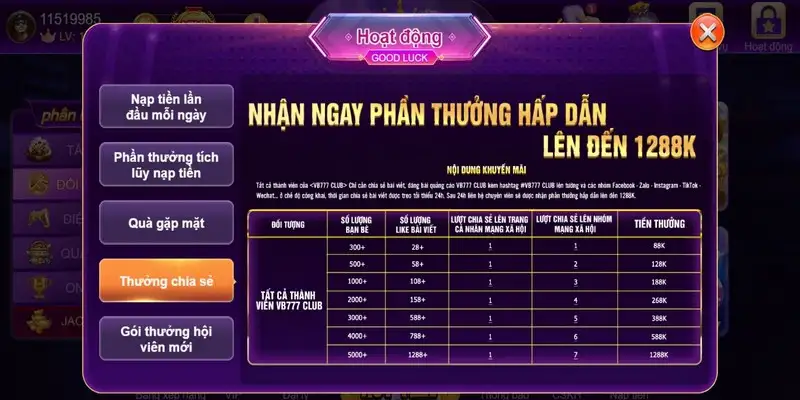 VB777 – Thương hiệu game đổi thưởng trực tuyến đỉnh cao