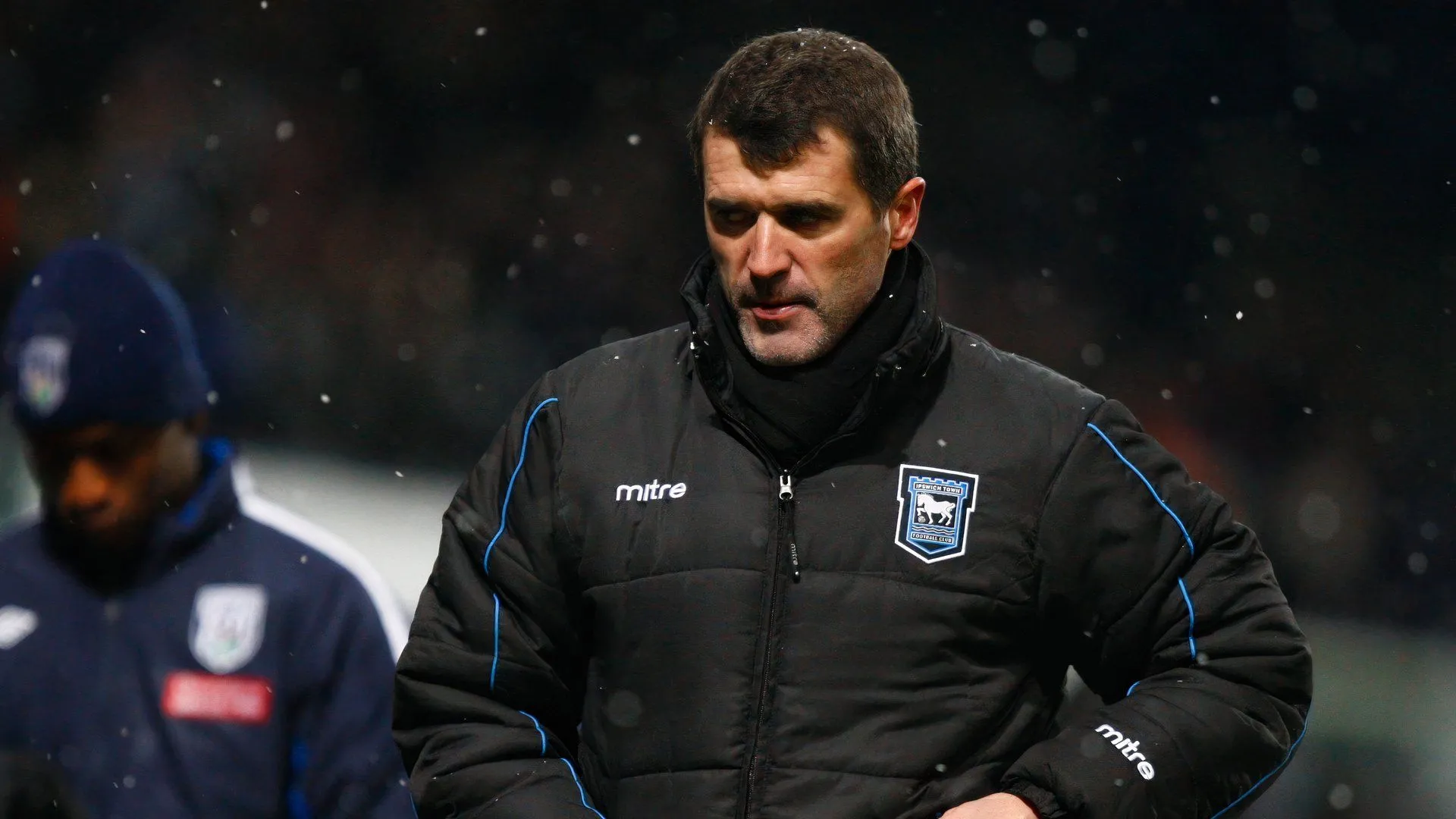 Huấn luyện viên Roy Keane trong thời gian dẫn dắt Ipswich Town