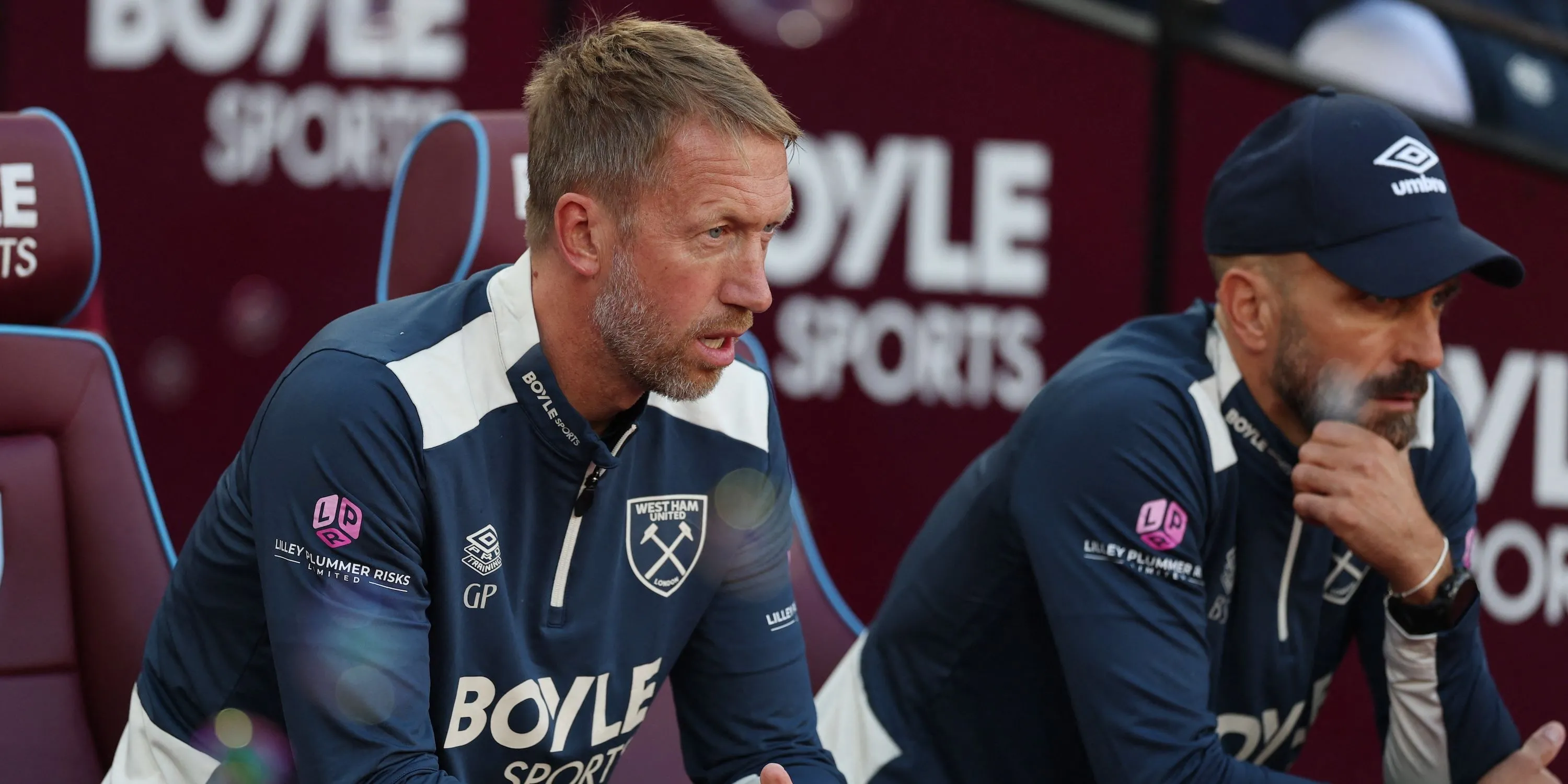 HLV Graham Potter của West Ham United trước trận đấu quan trọng