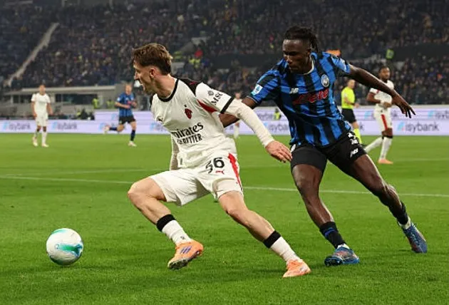Milan không giữ được 3 điểm sau tỷ số hòa 1-1 trên sân Atalanta
