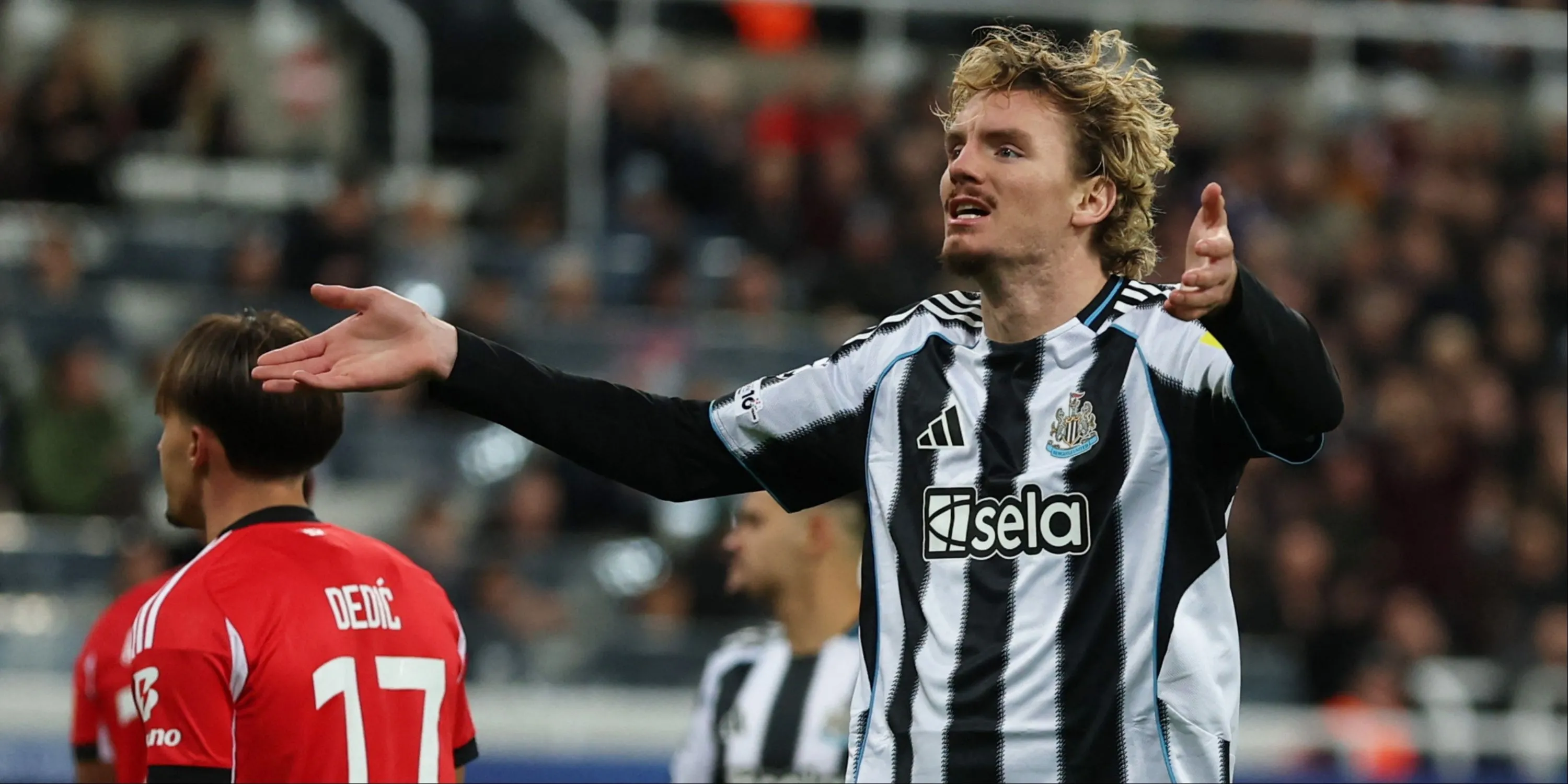Woltemade thi đấu cho Newcastle, minh họa phong độ giai đoạn đầu